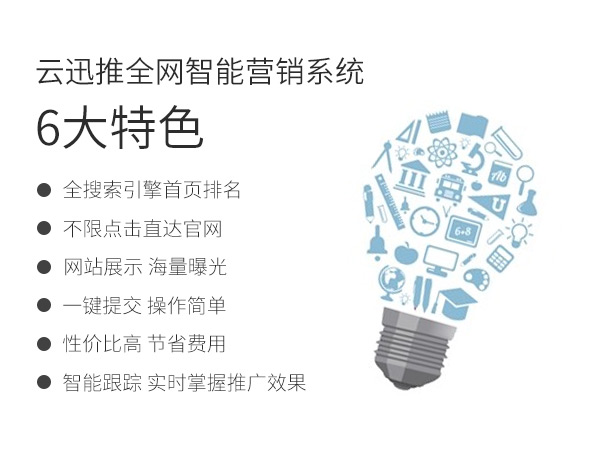 云迅推网站推广